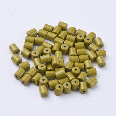 Spray Painted Alloy Beads PALLOY-G268-N02-042-1