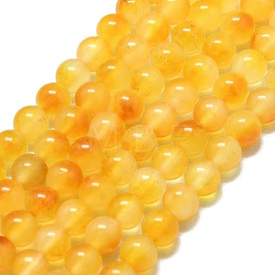 Natural Malaysia Jade Beads Strands G-L645-C01-8mm-27-1