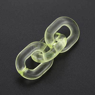 Transparent Acrylic Linking Rings MACR-S373-19-B10-1