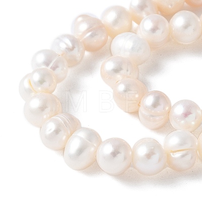 Natural Cultured Freshwater Pearl Beads Strands PEAR-I007-07O-02A-1