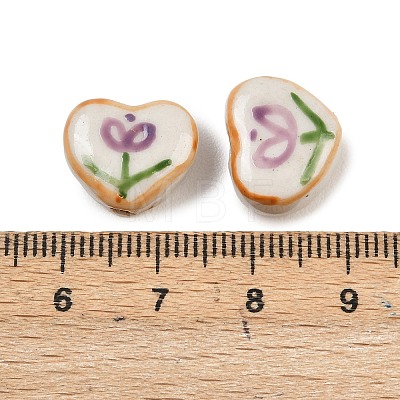 Handmade Porcelain Beads PORC-B009-02-1