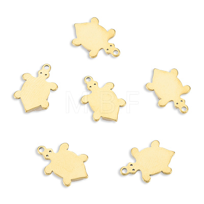 Ion Plating(IP) 201 Stainless Steel Charms STAS-N098-125LG-1