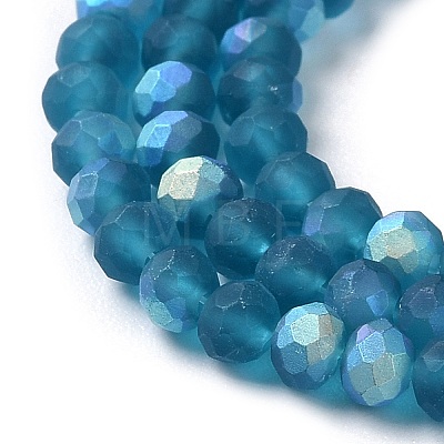 Imitation Jade Glass Beads Strands EGLA-A034-T3mm-MB27-1