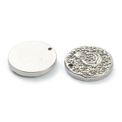 Non-Tarnish 304 Stainless Steel Charms STAS-P279-42P-1