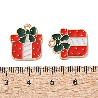 Alloy Enamel Pendants X1-ENAM-I061-01KCG-05A-1