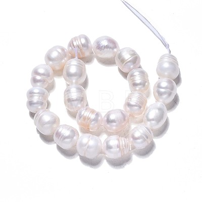 Natural Cultured Freshwater Pearl Beads Strands PEAR-N012-07C-1