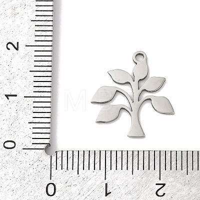 201 Stainless Steel Pendants STAS-F316-15P-1