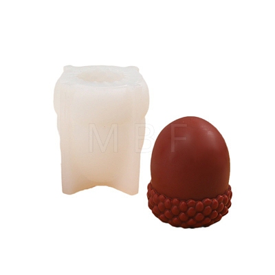 3D Acorn Scented Candle Silicone Molds PW-WG36973-01-1