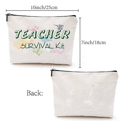 Custom Polycotton Canvas Stroage Bags ABAG-WH0029-103-1