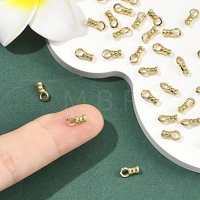 SHEGRACE Brass Cord Ends XGRQ1R160-351G-1