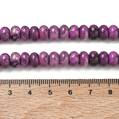 Natural Map Stone/Picasso Stone/Picasso Jasper Beads Strands G-A280-A12-02-1