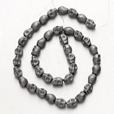 Electroplate Non-magnetic Synthetic Hematite Bead Strands G-F300-60-F01-1