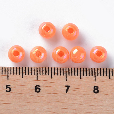 Opaque Acrylic Beads MACR-S370-D6mm-A11-1