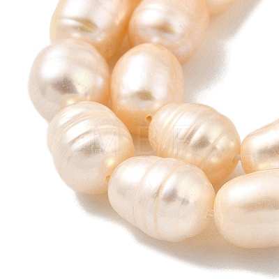 Natural Cultured Freshwater Pearl Beads Strands PEAR-I007-01E-01B-1