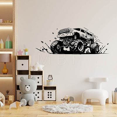 Translucent PVC Self Adhesive Wall Stickers STIC-WH0015-040-1