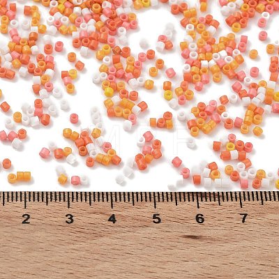 Baking Paint Glass Seed Beads X-SEED-S042-05B-45-1