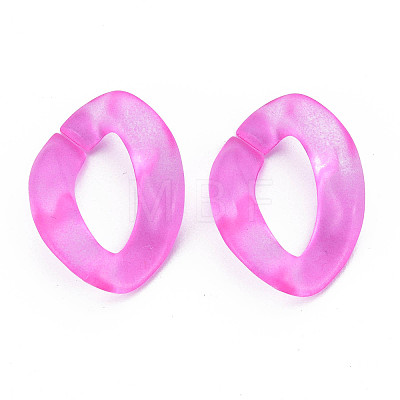 Transparent Acrylic Linking Rings OACR-S036-001A-K13-1