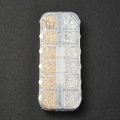 1280Pcs Iron Open Jump Rings IFIN-YW0003-53-1