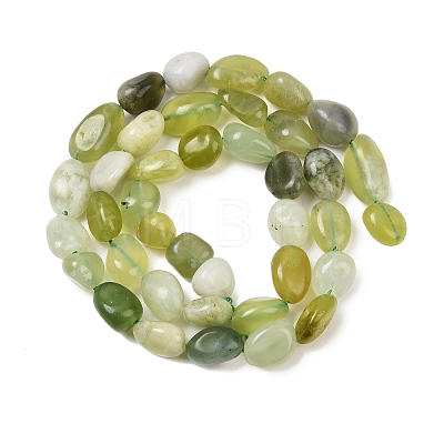 Natural Xiuyan Jade Beads Strands G-A284-A04-03-1