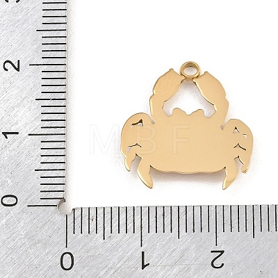 304 Stainless Steel Enamel Pendants SA-CBA8E58-03B-G-1