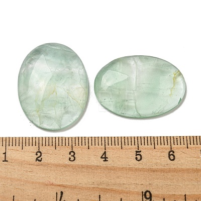 Natural Green Fluorite Cabochons X-G-C115-01B-09-1