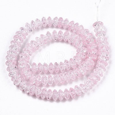 Crackle Glass Beads GLAA-S192-004E-1