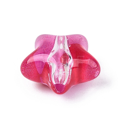Printed Transparent Acrylic Beads OACR-N161-07E-1