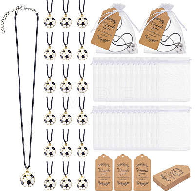Waxed Cord Necklace NJEW-OC00008-1