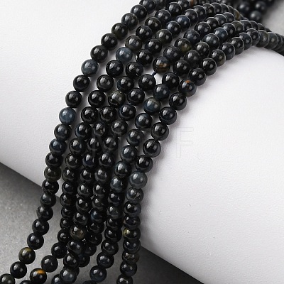 Natural Blue Tiger Eye Beads Strands G-Z116-A08-3mm-1
