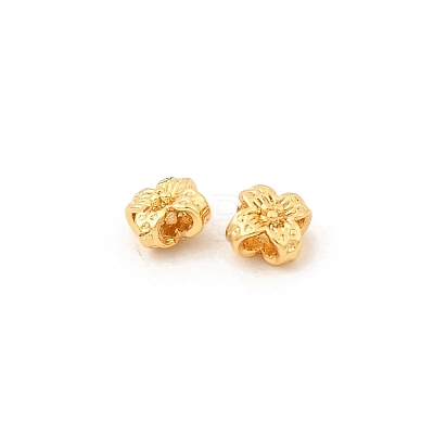Brass Beads KK-P344-02G-1