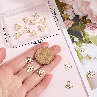 20Pcs Brass Charms KK-BBC0015-22-1