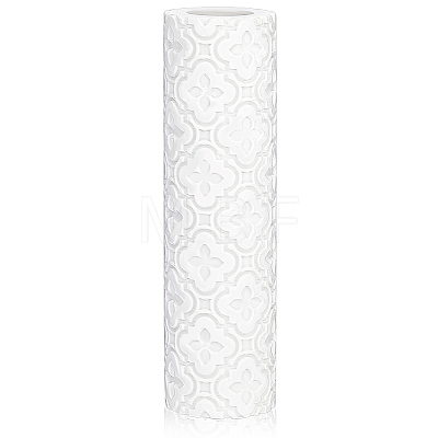 PLA Flower Pattern Clay Texture Roller FIND-WH0367-46-1