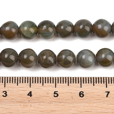 Handmade Lampwork Beads Strand LAMP-B056-8mm-21-1