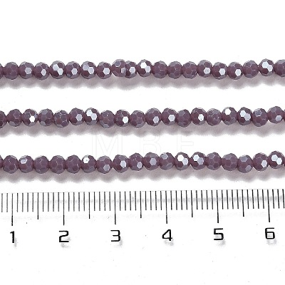 Opaque Glass Beads Strands EGLA-A035-P3mm-A11-1