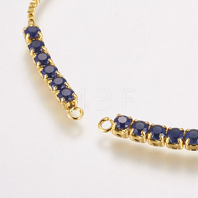 Brass Chain Bracelet Making MAK-P007-04-02G-1