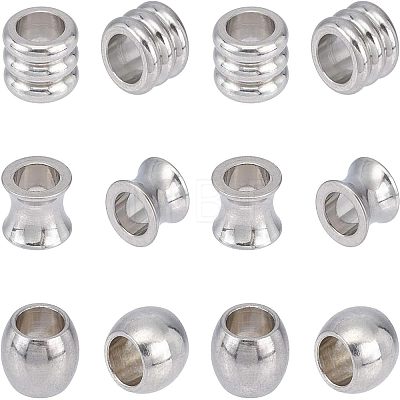 Unicraftale 304 Stainless Steel European Beads STAS-UN0013-28P-1