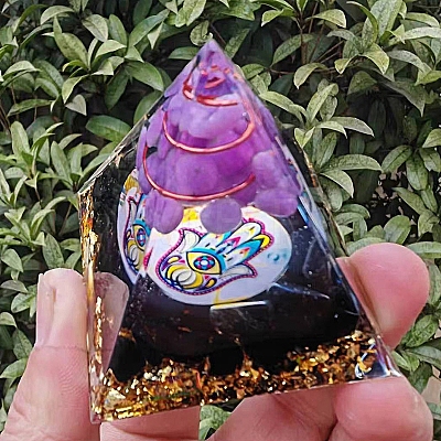 Orgonite Pyramid Resin Energy Generators PW-WG0FA64-01-1