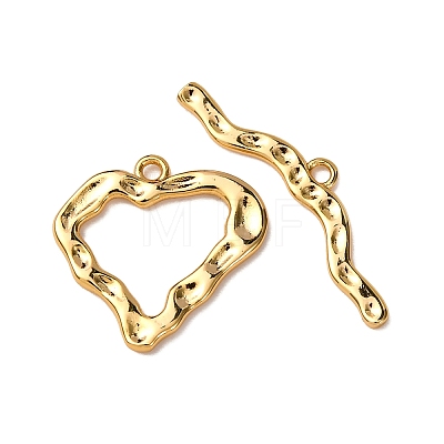 Brass Toggle Clasps KK-Z121-20G-1