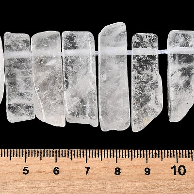Natural Quartz Crystal Beads Strands G-S386-D01-1