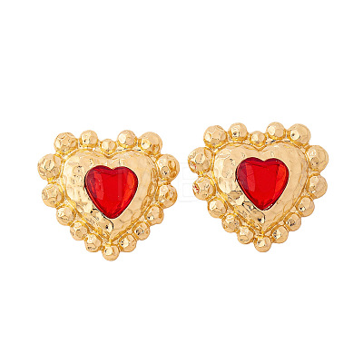 Alloy Rhinestone Stud Earrings for Women WG30F2B-01-1