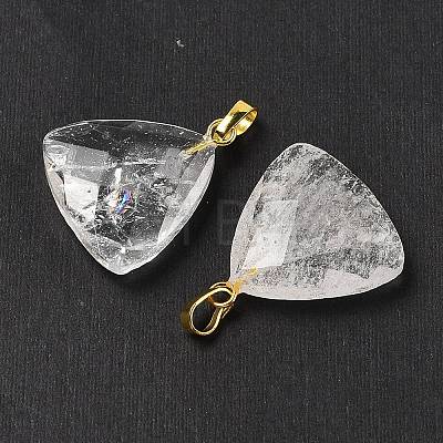 Natural Quartz Crystal Pendants G-L614-D04-G05-1