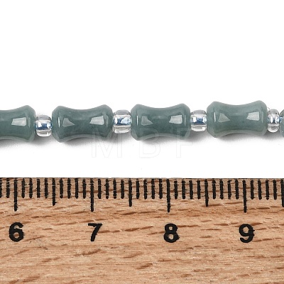 Natural Myanmar Jadeite Beads Strands G-F822-A01-02-1