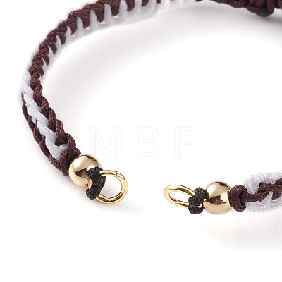 Adjustable Nylon Thread Braided Bracelet Making AJEW-JB00857-02-1