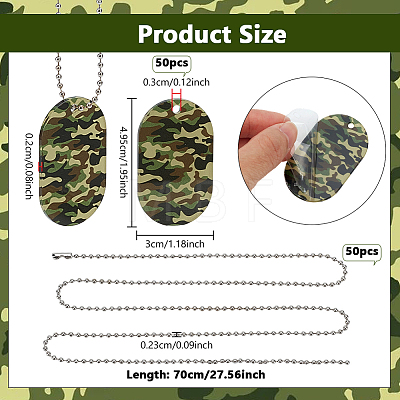 DIY Pets Necklaces Making Kits DIY-NB0015-53-1