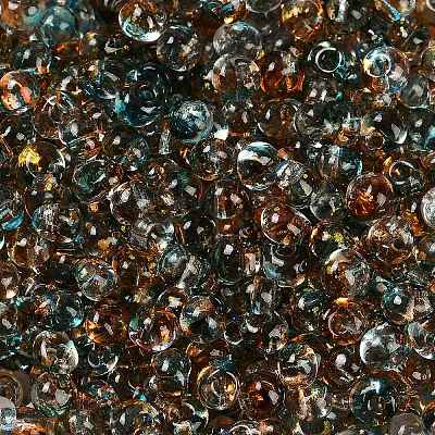 6/0 Spray Paint Fringe Glass Seed Beads X1-SEED-H003-11G-1
