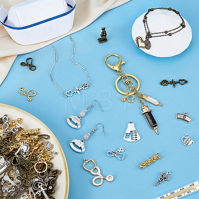 Medical Equipment Theme DIY Jewelry Making Findings Kits FIND-PH0038-30-1