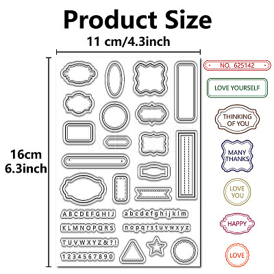 Custom PVC Plastic Clear Stamps DIY-WH0439-0213-1