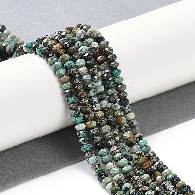 Natural African Turquoise(Jasper) Beads Strands G-N342-28B-1