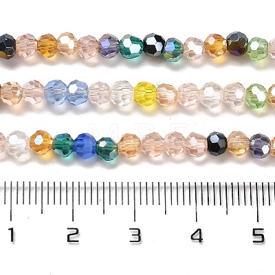 Transparent Glass Beads EGLA-A035-T4mm-HB01-1