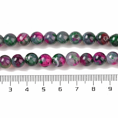 Natural Agate Bead Strands G-C116-B01-05-1